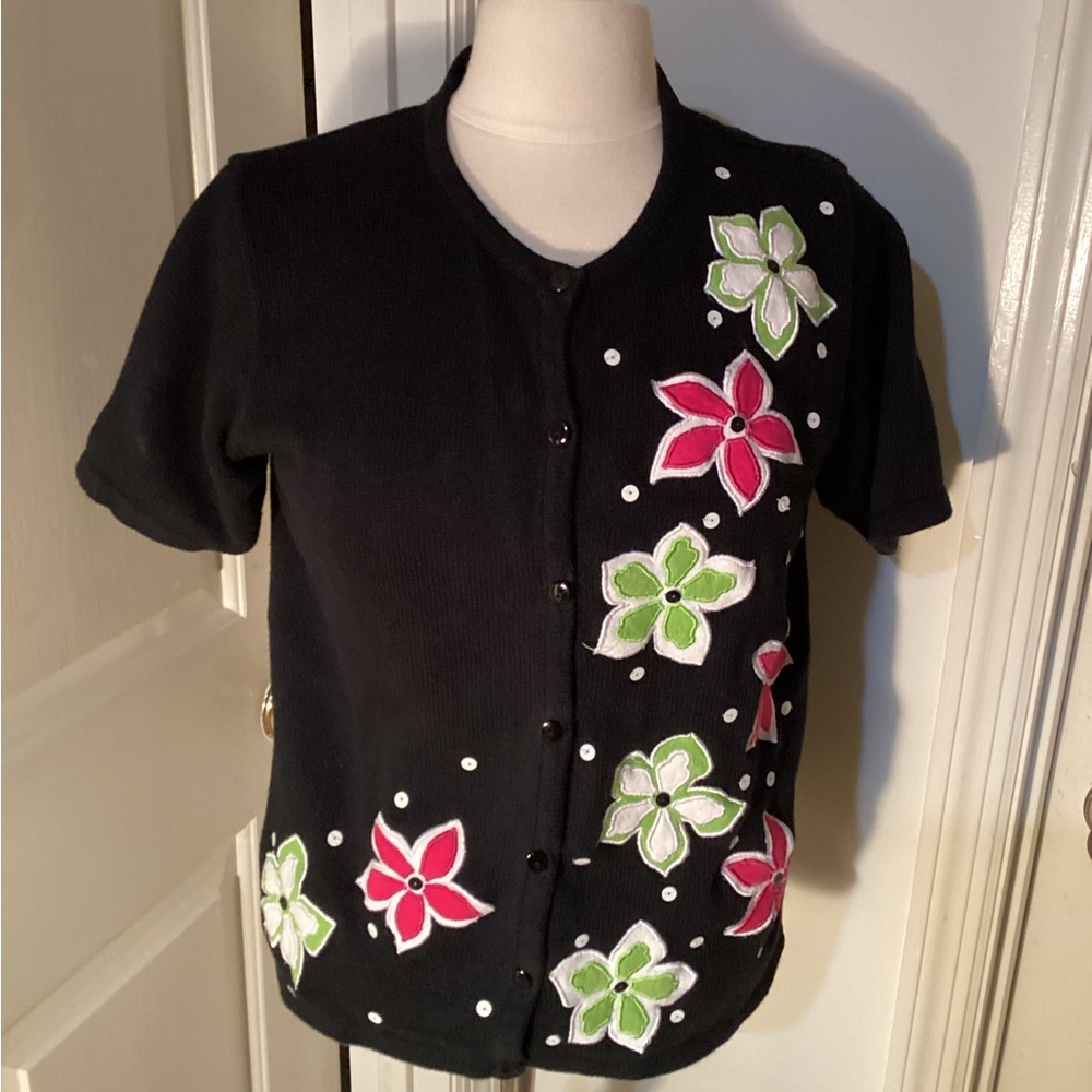 Vintage Marisa Christina Sweater (Medium) short sleeved